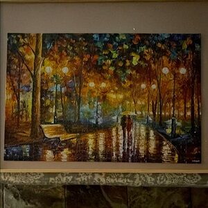 1000 piece vibrant wood puzzle